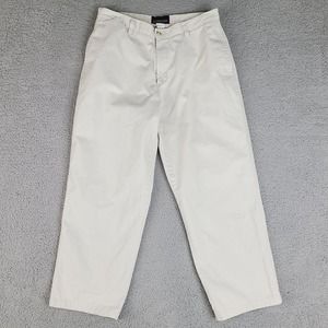 Vintage Weatherproof Khaki Pants Mens Size 34 x 28.5 Beige‎ Straight Leg Chino